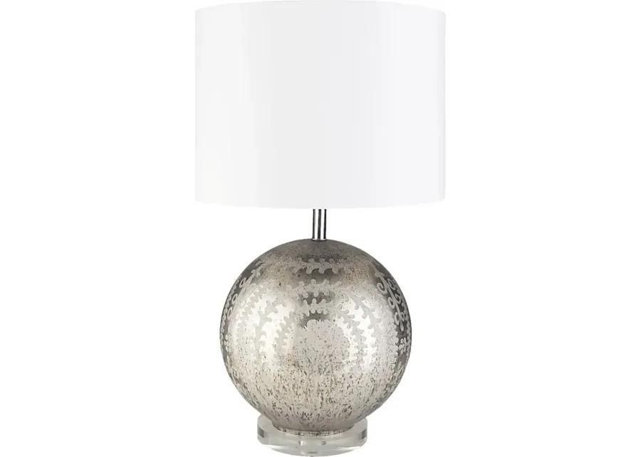 Dilworth Place Silver Lamp