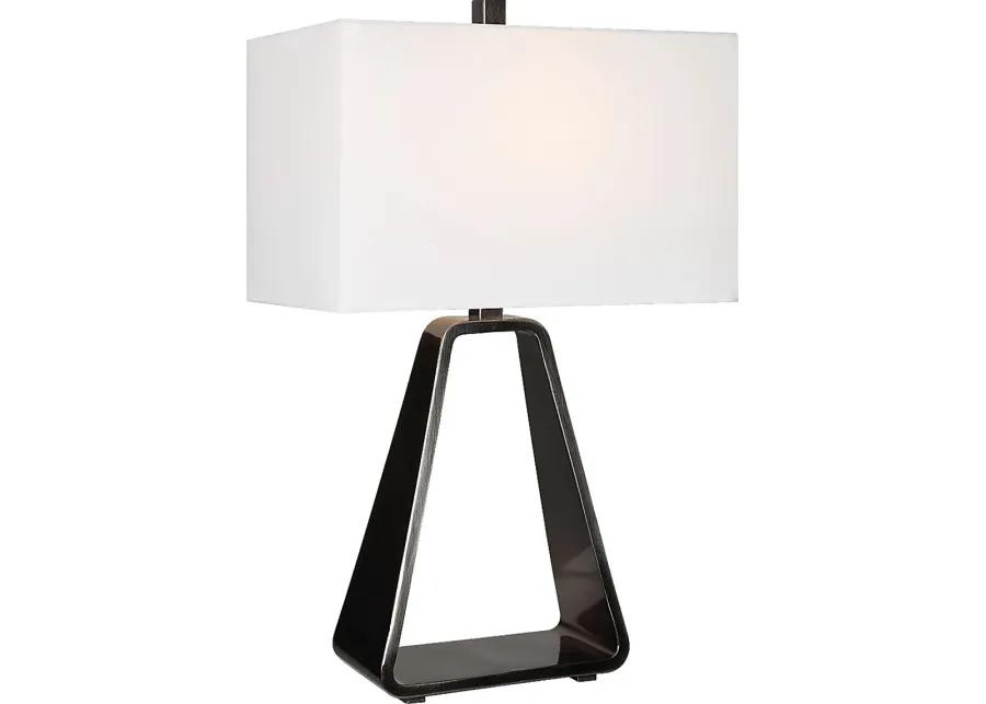 Lorca Oaks Nickel Lamp