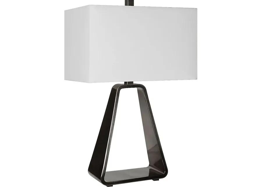 Lorca Oaks Nickel Lamp