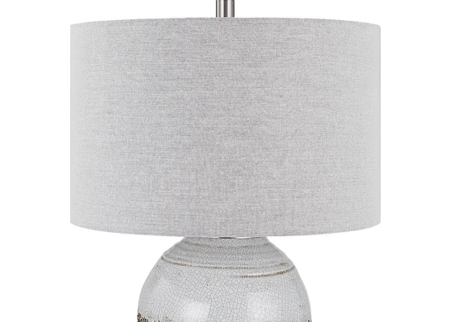 Samuel Peak Gray Lamp