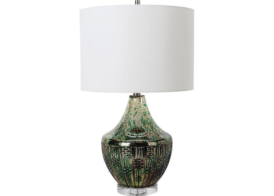 Tedrich Street Green Lamp