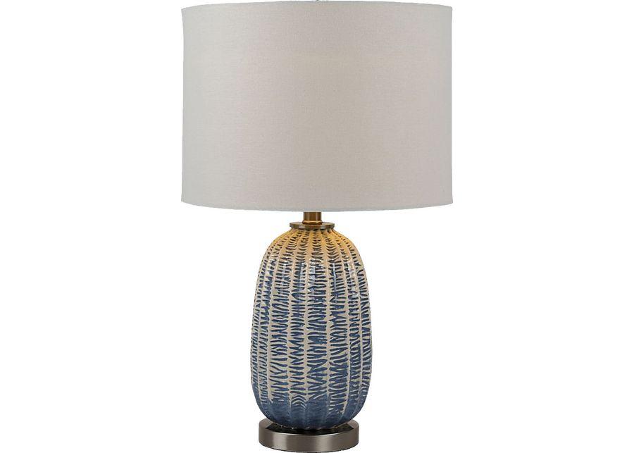 Allia Bay Blue Lamp