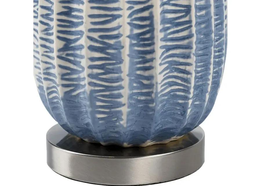 Allia Bay Blue Lamp