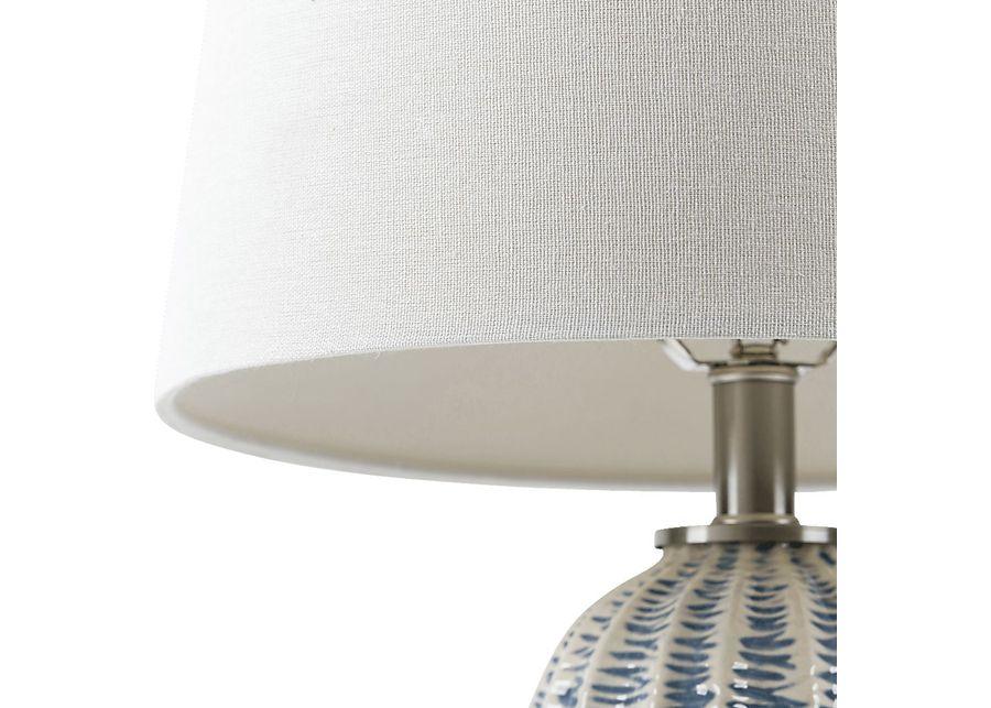 Allia Bay Blue Lamp