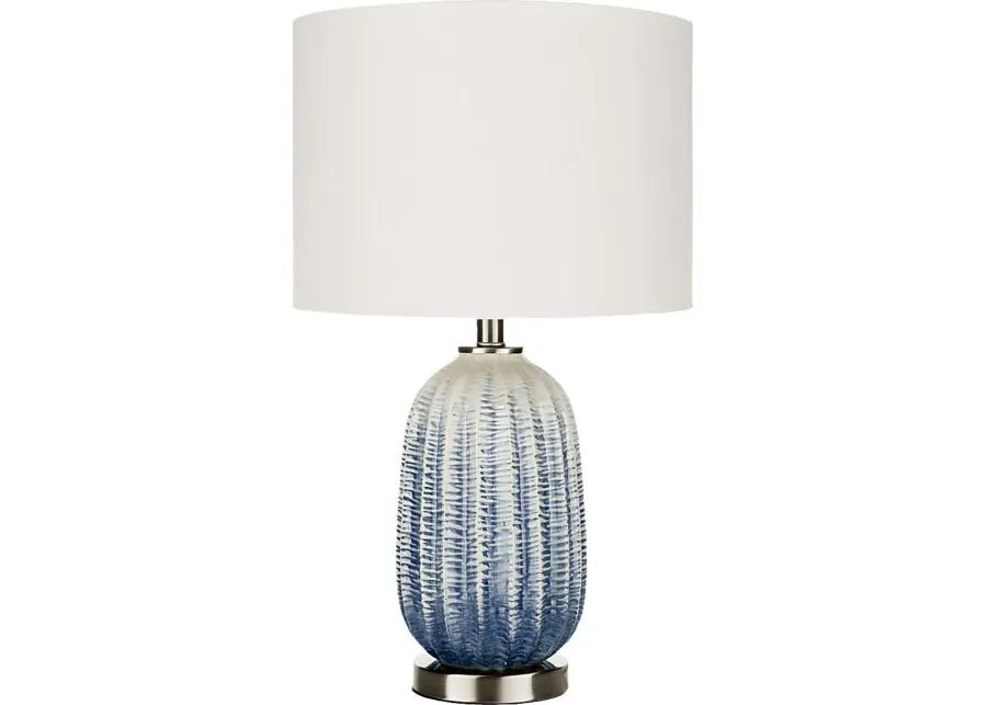 Allia Bay Blue Lamp