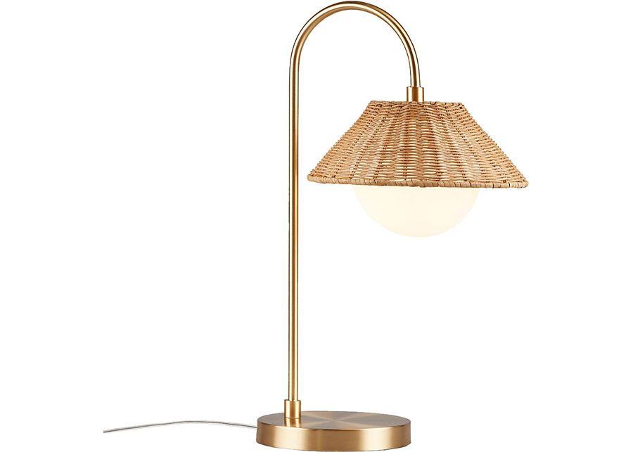 Ketay Isle Gold Lamp