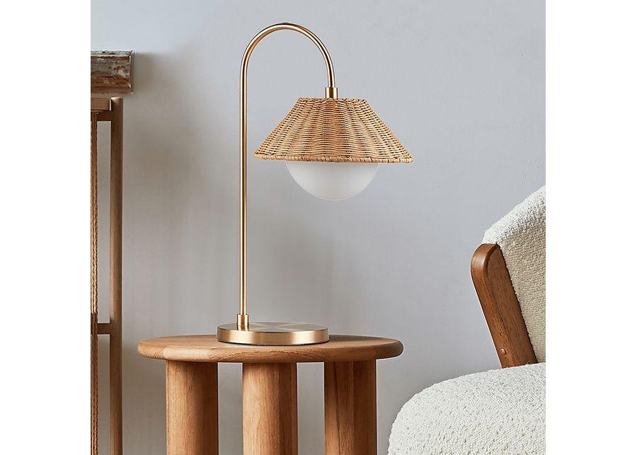 Ketay Isle Gold Lamp