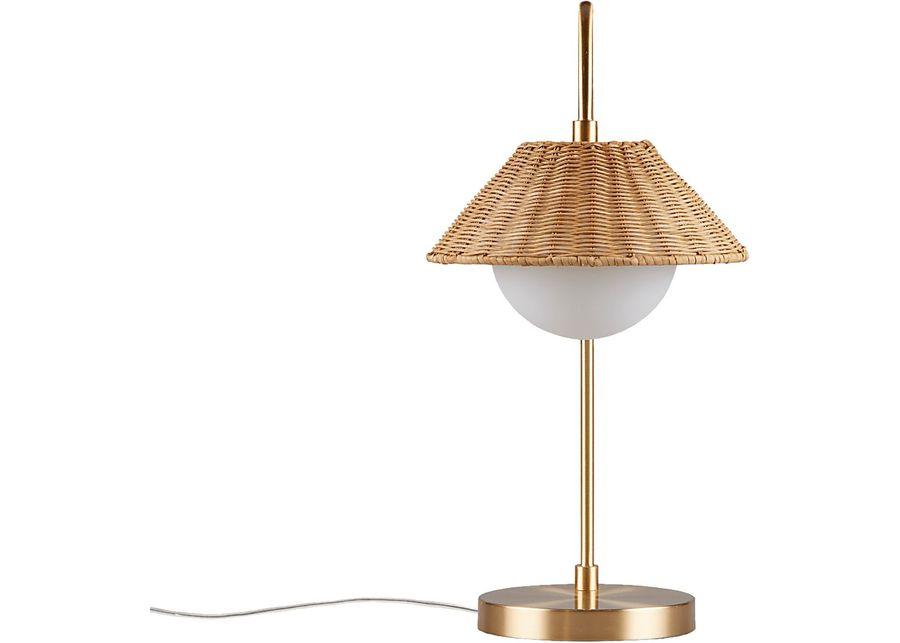 Ketay Isle Gold Lamp