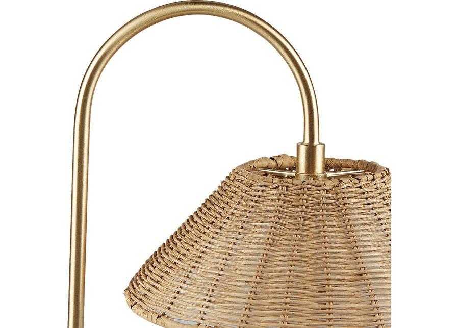 Ketay Isle Gold Lamp