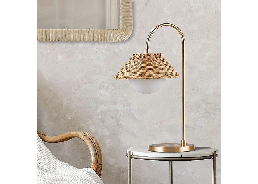 Ketay Isle Gold Lamp