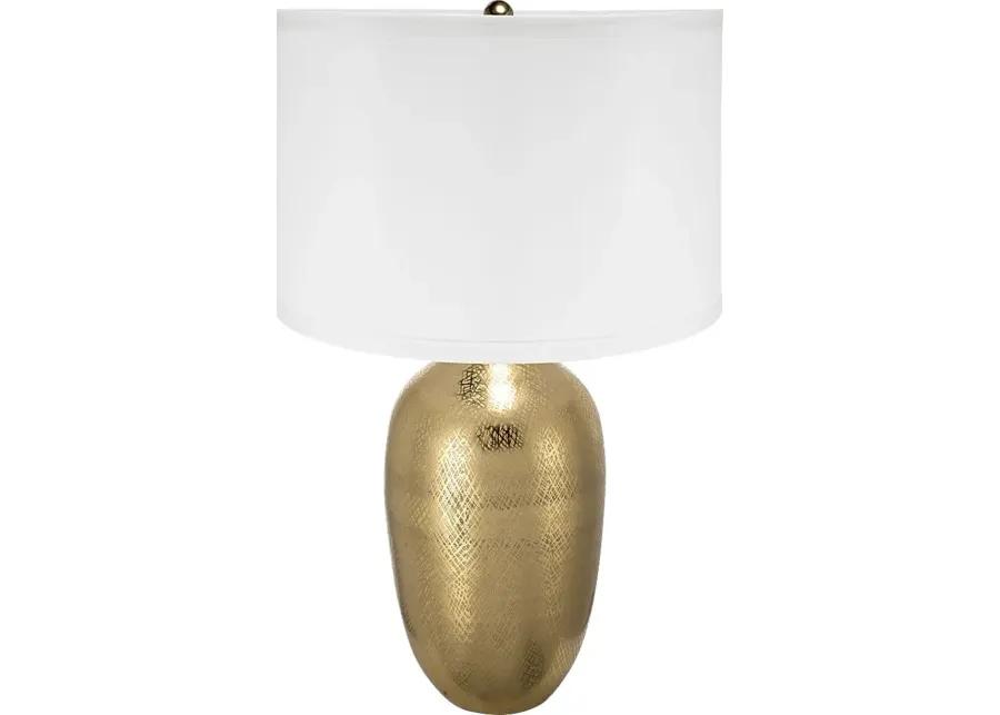 Newham Club Gold Lamp