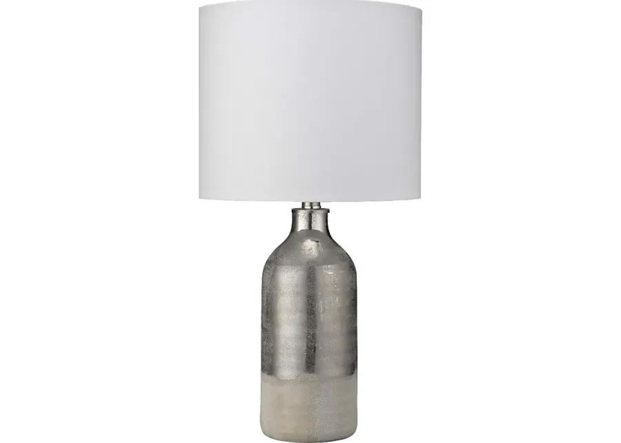 Veblem Court Silver Lamp