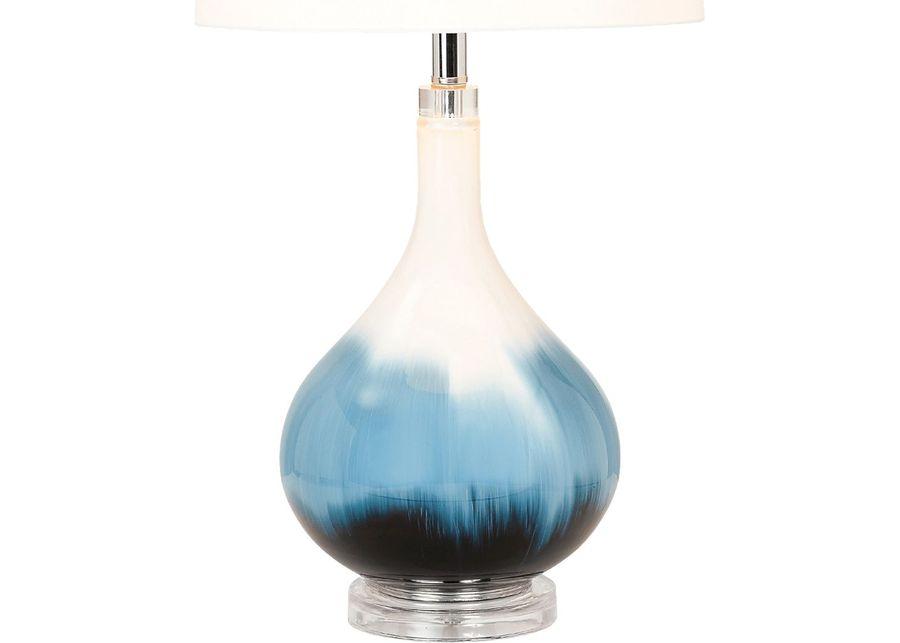 Nedra Street Blue Lamp, Set of 2