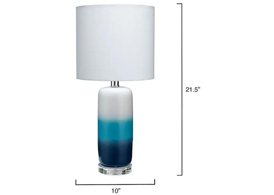 Dario Creek Blue Lamp