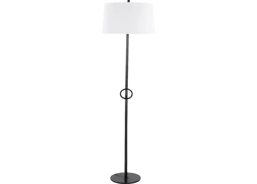 Andusia Black Floor Lamp