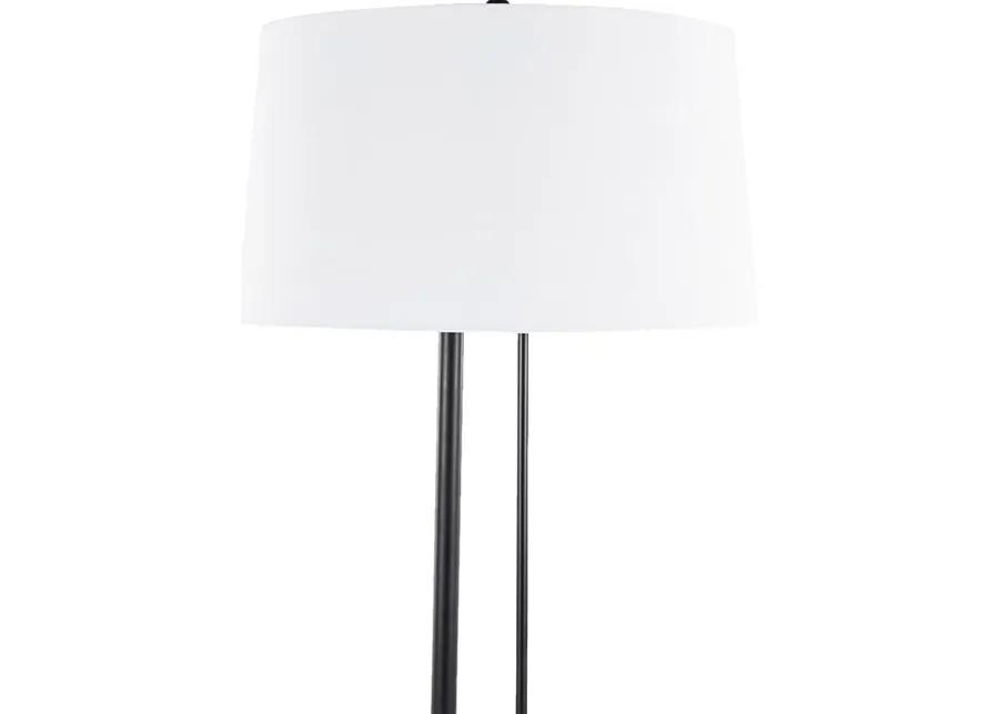 Andusia Black Floor Lamp