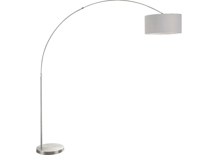 Sanger Cave Gray Floor Lamp