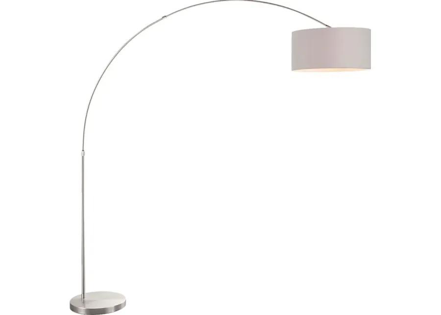 Sanger Cave Gray Floor Lamp