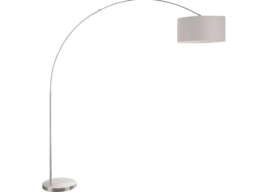 Sanger Cave Gray Floor Lamp