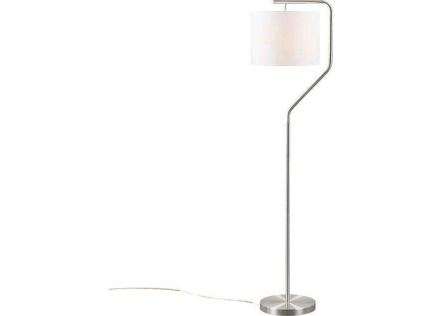 Barrett Alley Silver Floor Lamp