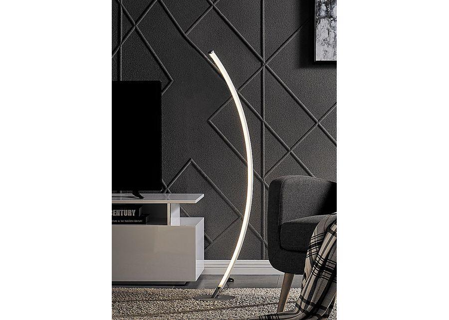 Monirro Silver Floor Lamp