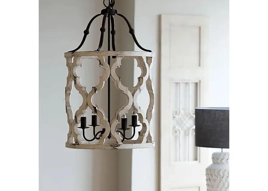 Peking Point White Chandelier