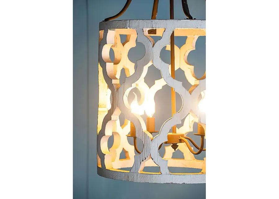 Peking Point White Chandelier