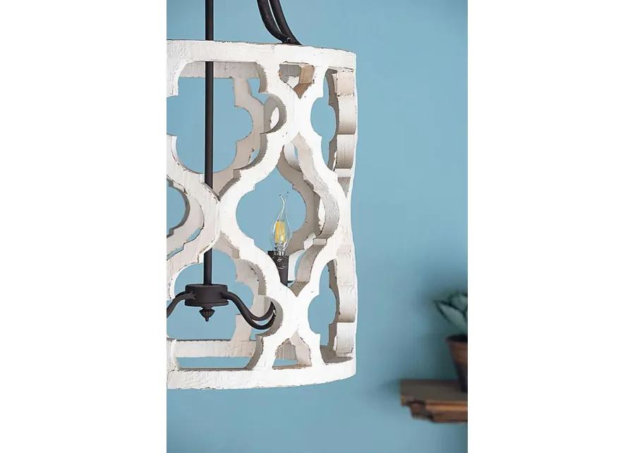 Peking Point White Chandelier