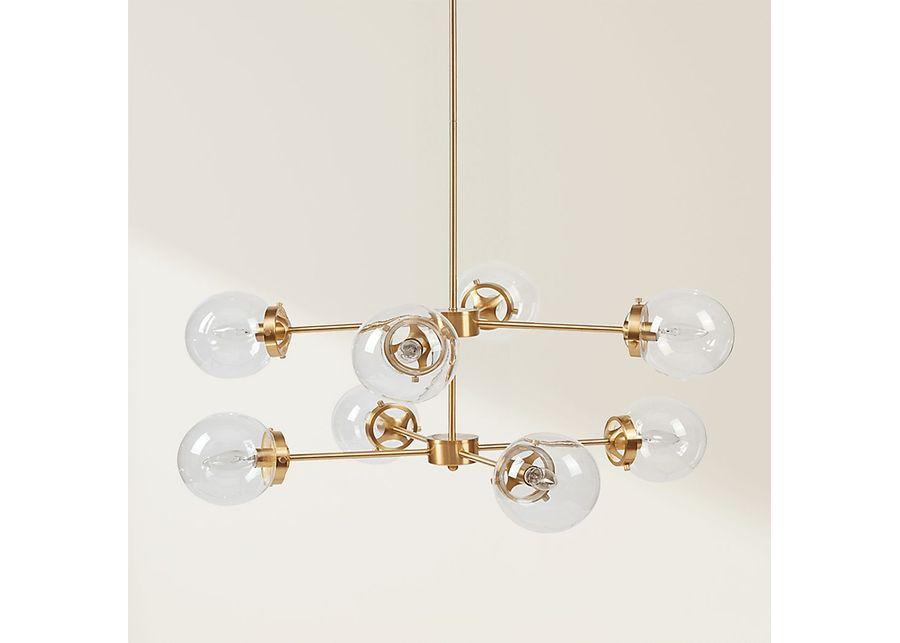 Ensign Place Gold Chandelier