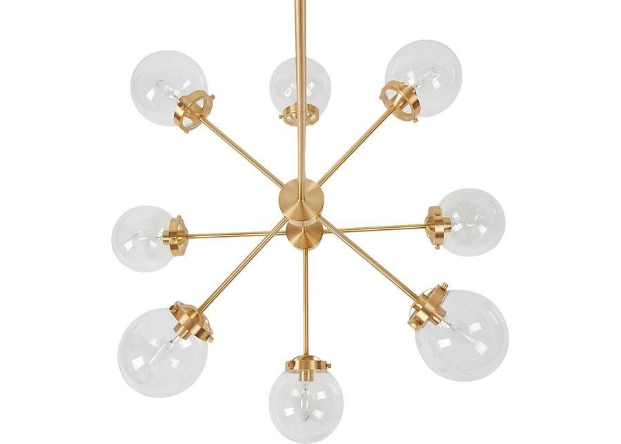 Ensign Place Gold Chandelier