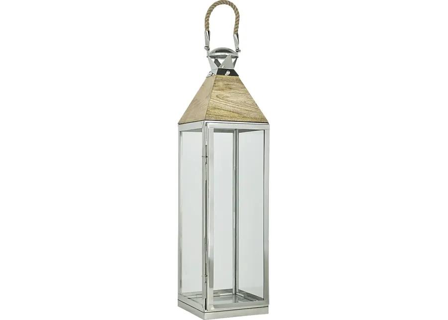 Bodnam Bay Silver Large Indoor/Outdoor Lantern
