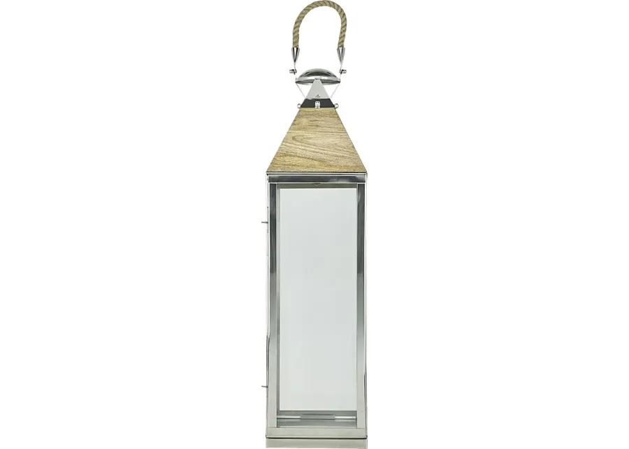 Bodnam Bay Silver Large Indoor/Outdoor Lantern