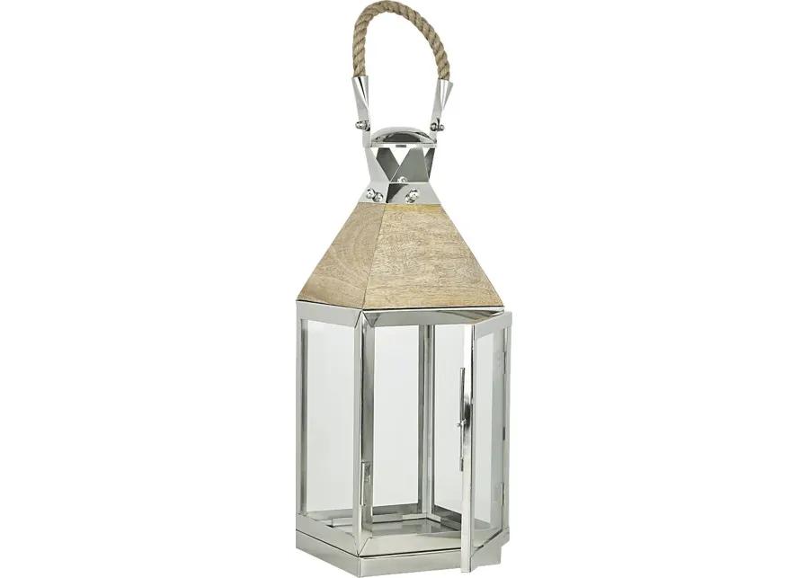 Bodnam Bay Silver Small Indoor/Outdoor Lantern