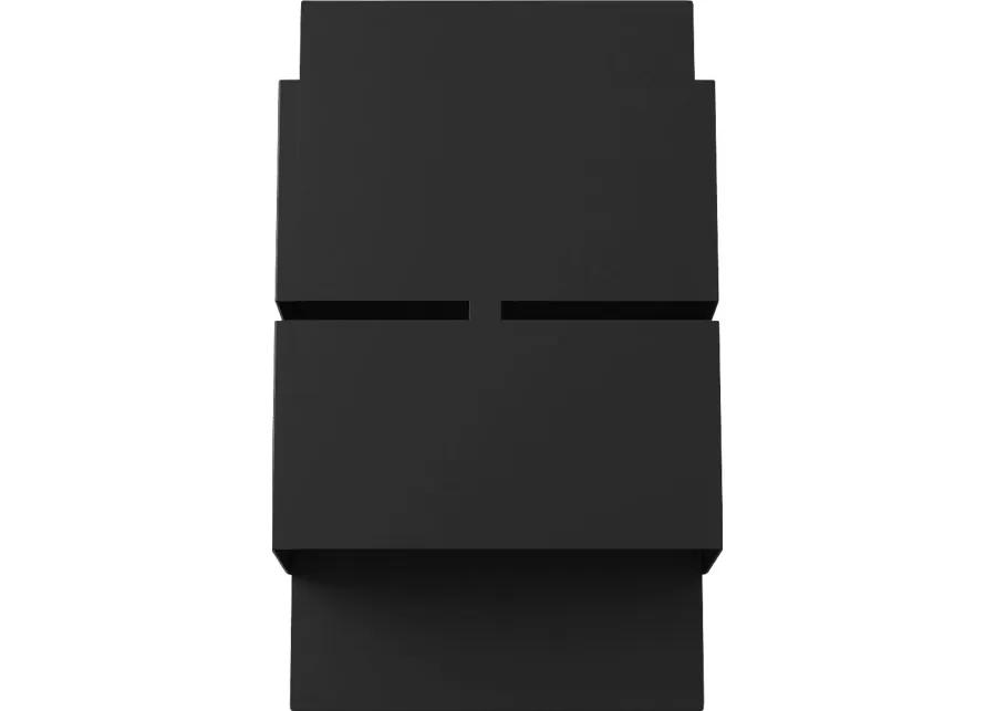 Gagne Lake Black Outdoor Sconce