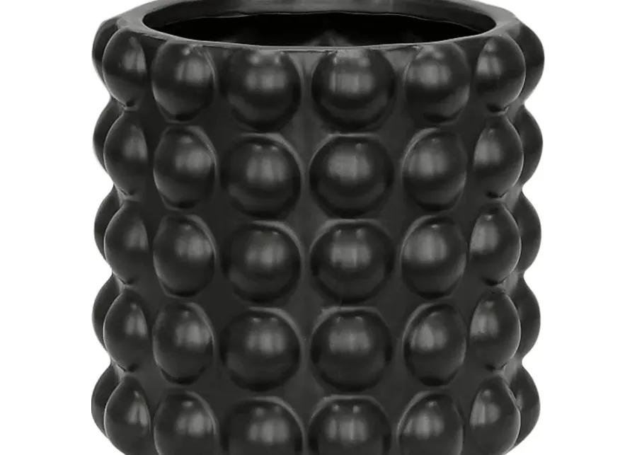 Chrystan Black Planter, Set of 2