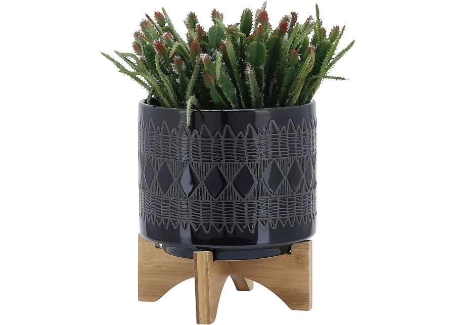 Amesburry Black Planter