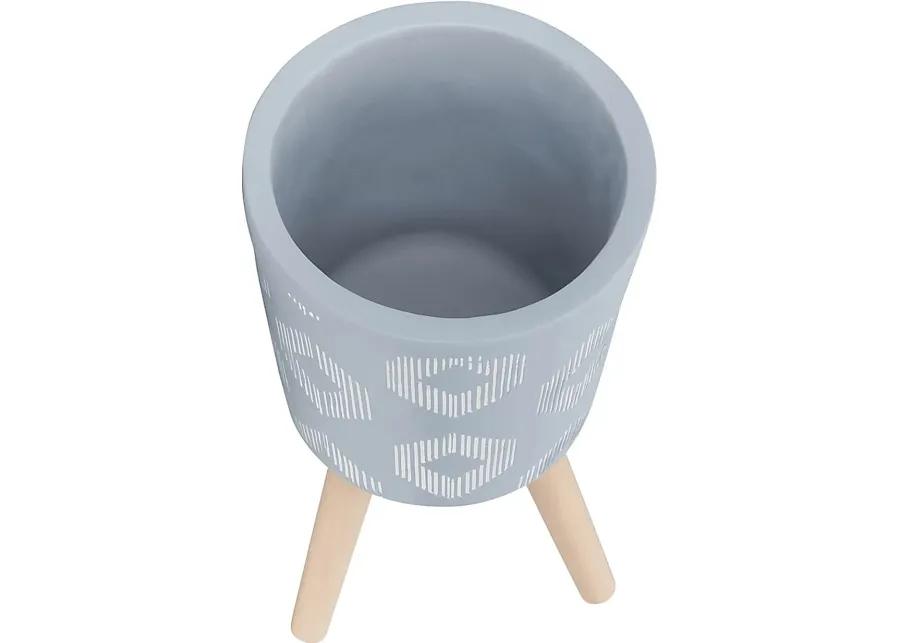 Woodaire Gray Planter, Set of 2