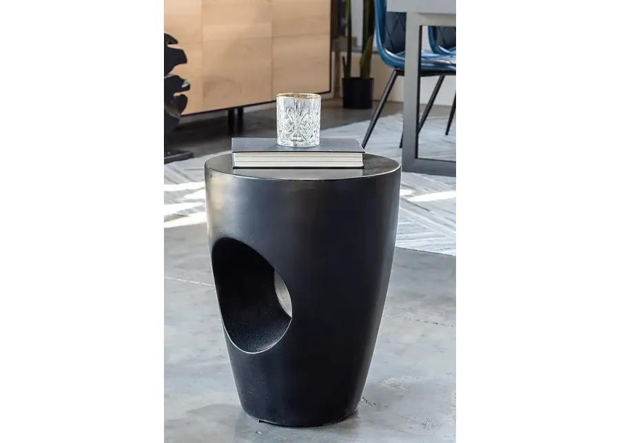 Airlawn Black Outdoor Stool