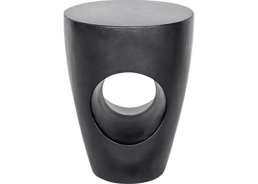 Airlawn Black Outdoor Stool