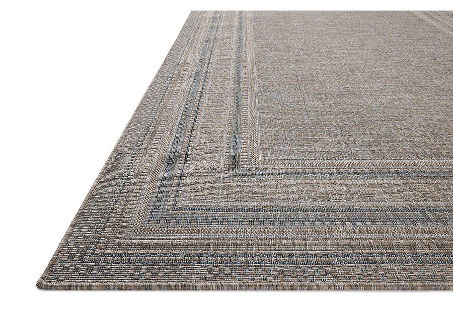 Agoura Taupe 5'3 x 7'6 Indoor/Outdoor Rug