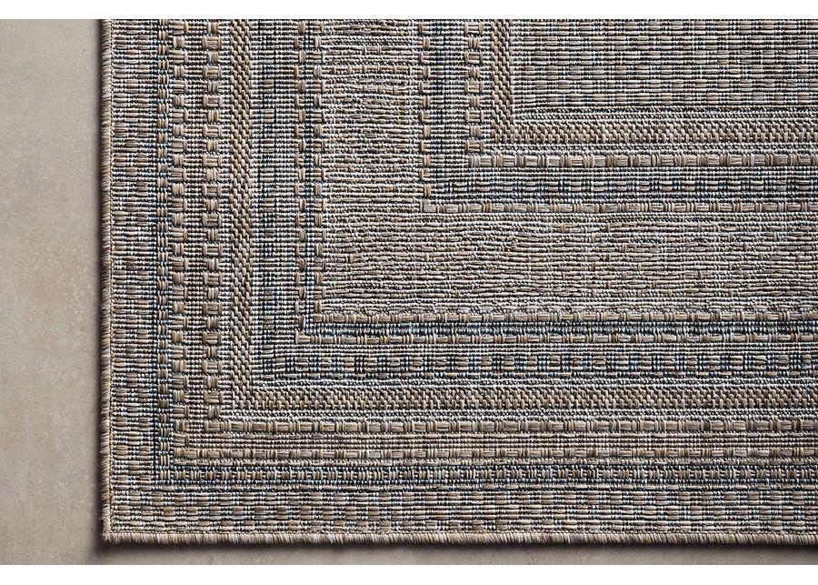 Agoura Taupe 5'3 x 7'6 Indoor/Outdoor Rug