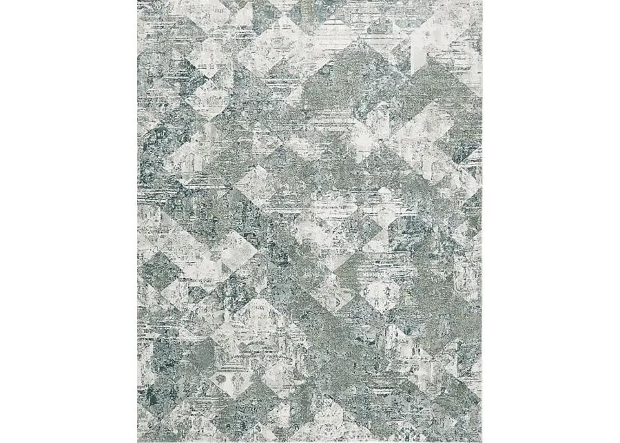 Vinalhaven Green 8' x 10' Rug