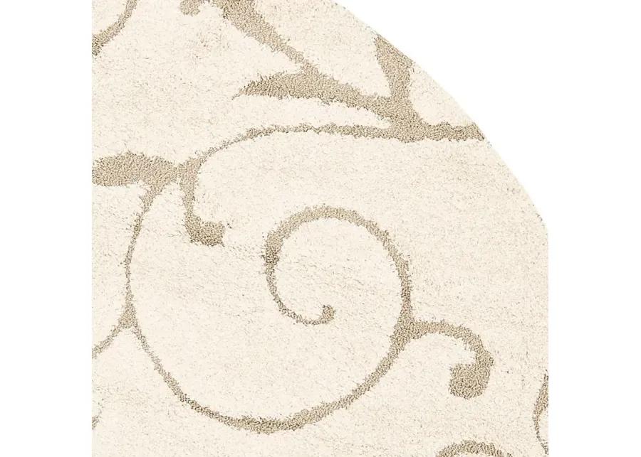 Spring Villa Beige 8' Round Rug