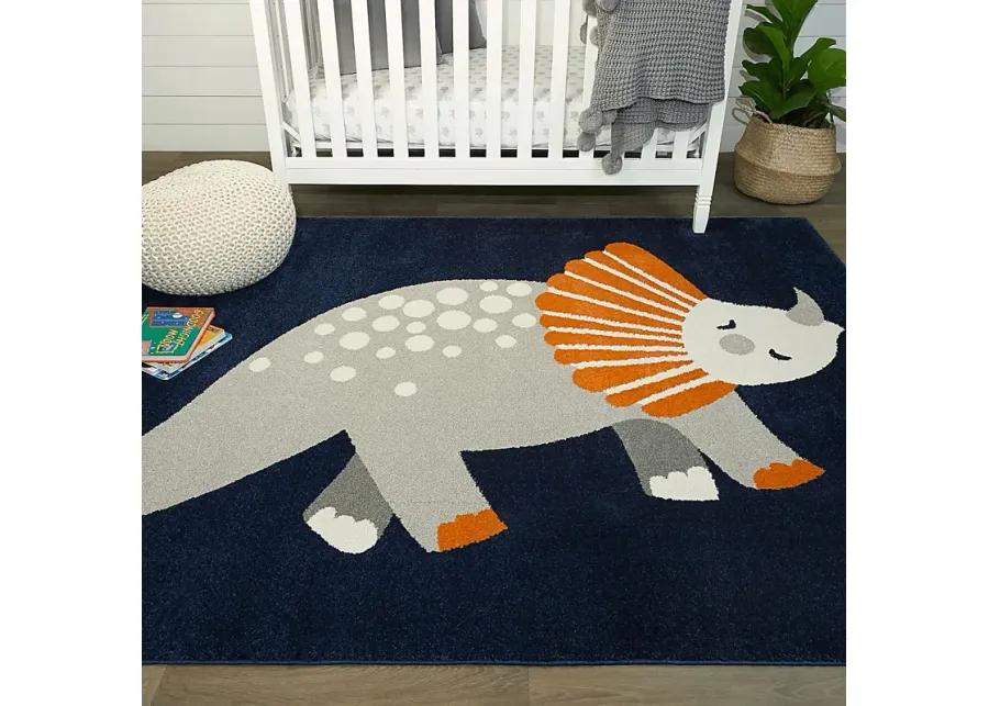 Kids Talheim Blue 3'11 x 5'7 Rug