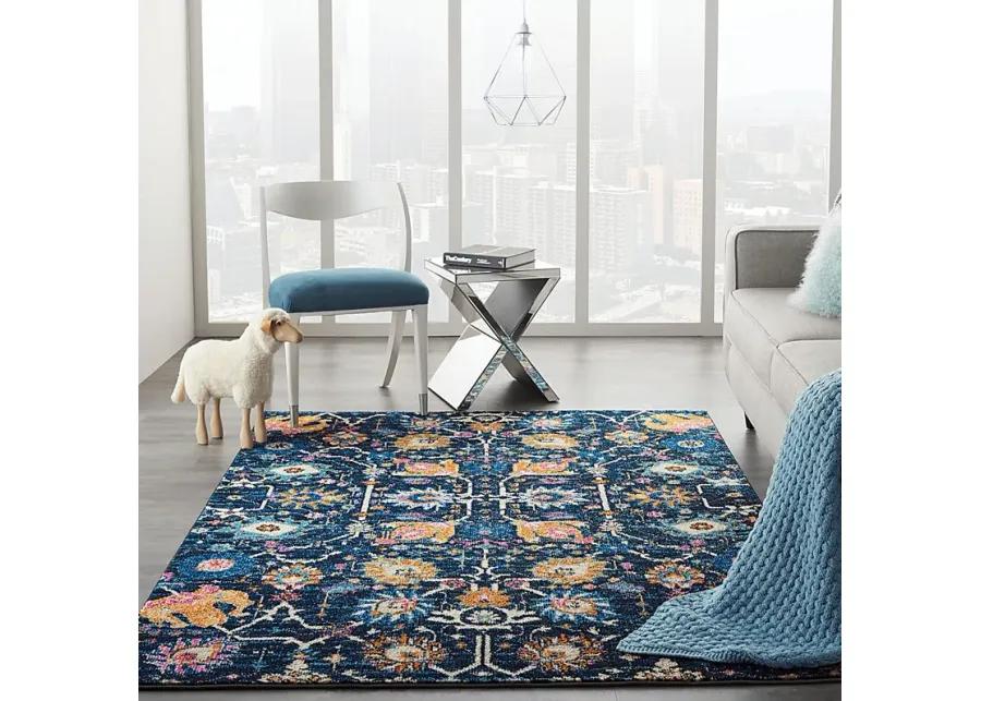 Kids Verenna Navy 4' x 6' Rug