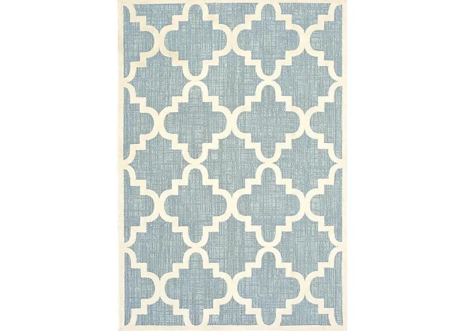 Kids Royal Frill Blue 7'10 x 10'10 Rug