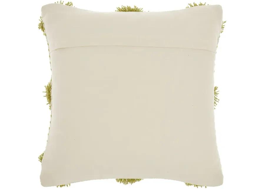 Kids Tuffnell Green Throw Pillow