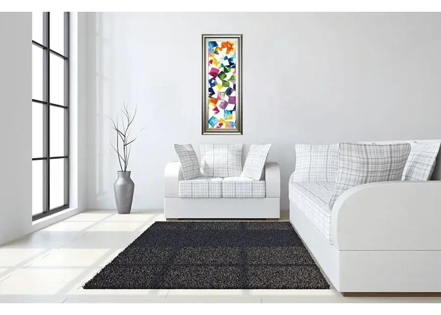 Kids Bright Cubism White Artwork