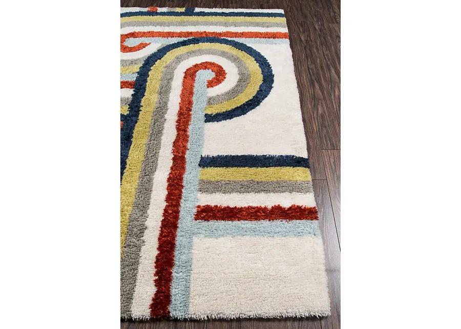 Benadine Ivory 7'6 x 9'6 Rug