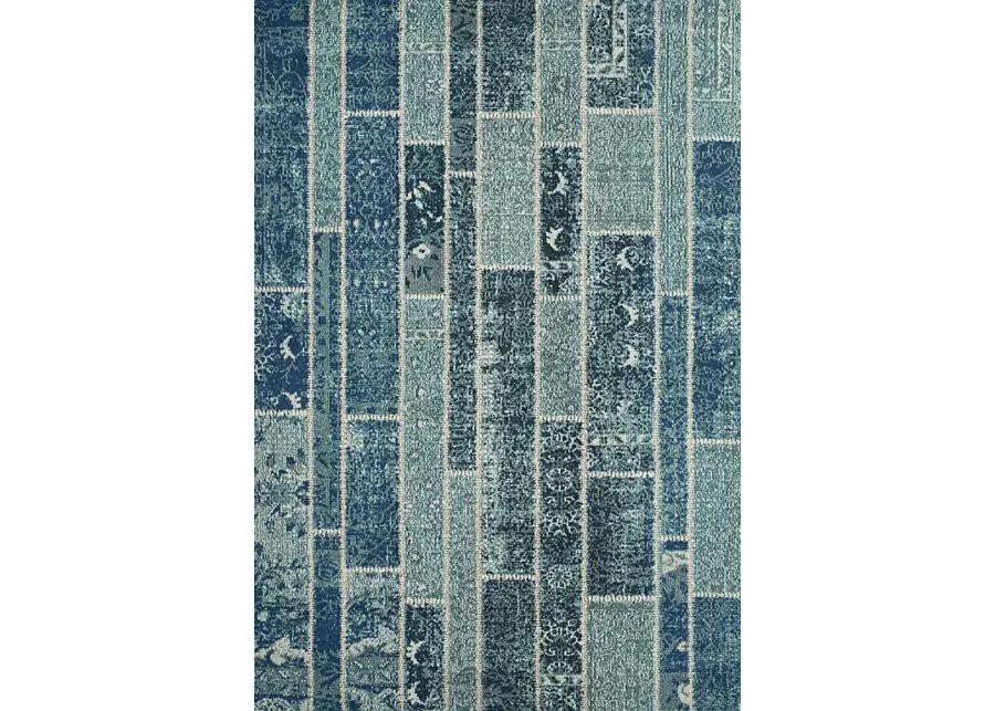 Sadia Blue 5'1 x 7'7 Rug